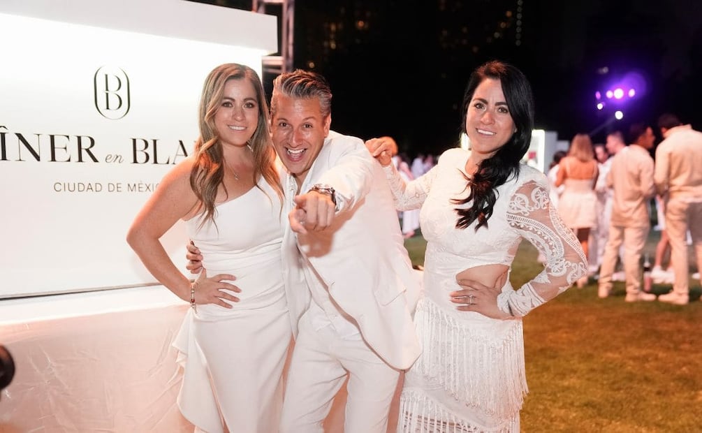 Daniela Yañez, Mario Domínguez y Renata Yañez / Foto: Leonardo Gómez