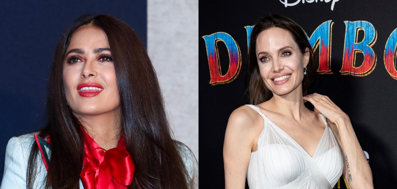 Salma Hayek y Angelina Jolie se vuelven grandes amigas