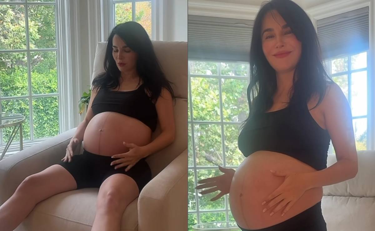 Martha Higareda mostró su 'baby bump' / Fotos: Instagram @marthahigareda