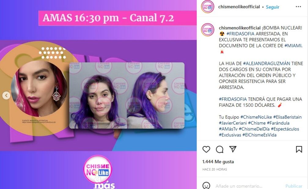 VIDEO de Frida Sofía saliendo de la cárcel