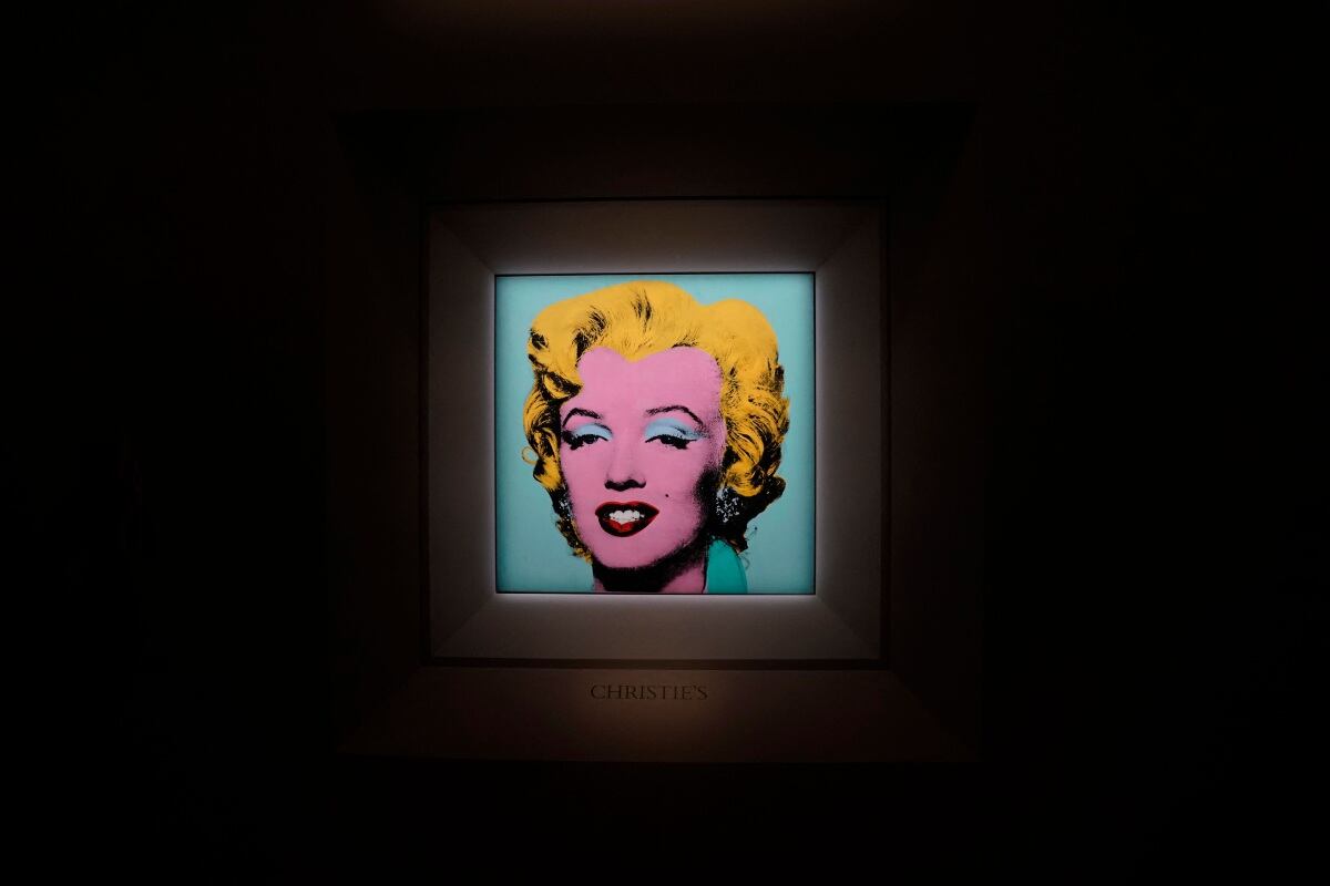 Marilyn Monroe, de Andy Warhol, podría romper récord en subasta: saldrá a la venta en 200 millones de dólares  