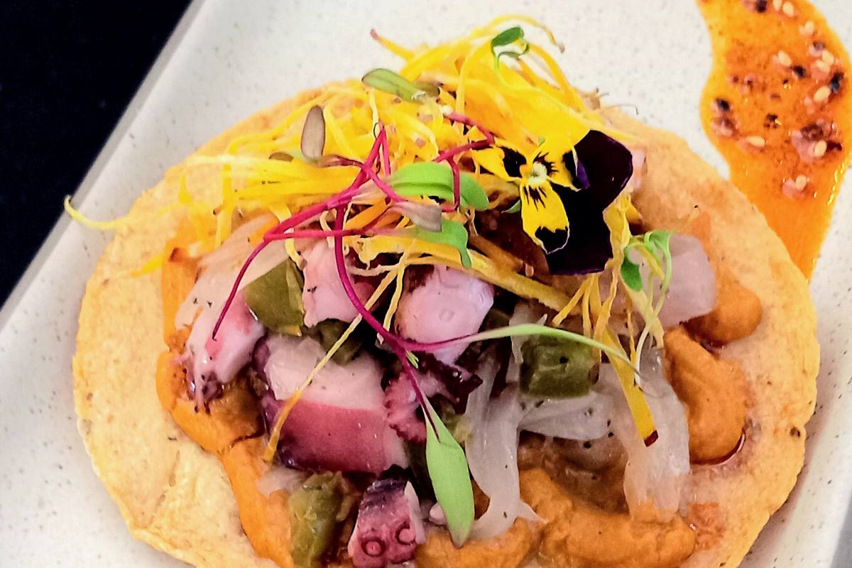 Taquito de pulpo. (Foto: Emilio Farfan)
