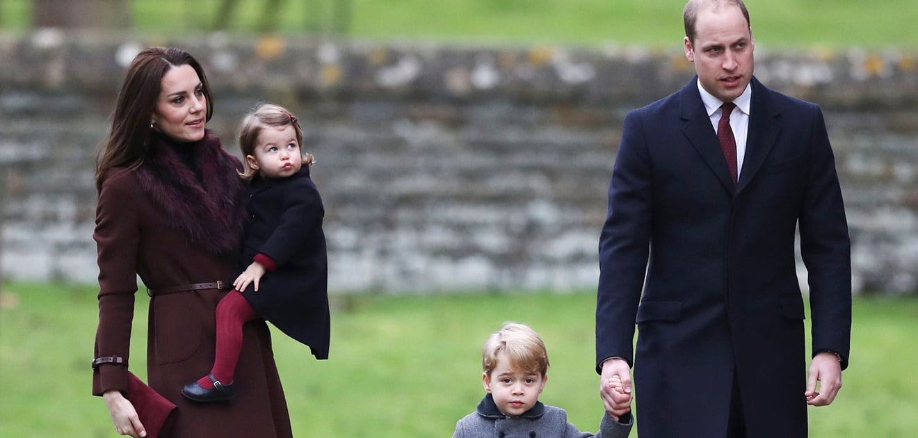 <p>La familia real de Cambridge llegó muy abrigada a la tradicional misa de Navidad. (Fotos: Agencias)</p>
