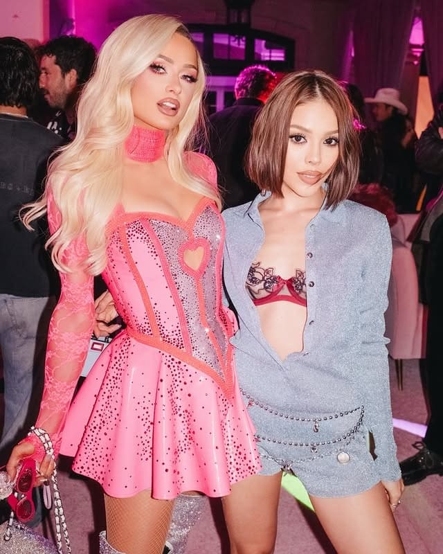 Paris Hilton y Danna / Foto: Instagram