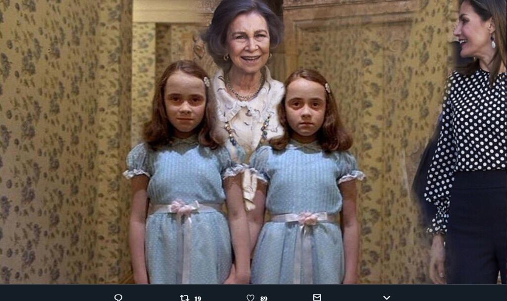 Los memes de la pelea de las reinas Letizia y Sofía ya circulan en la red