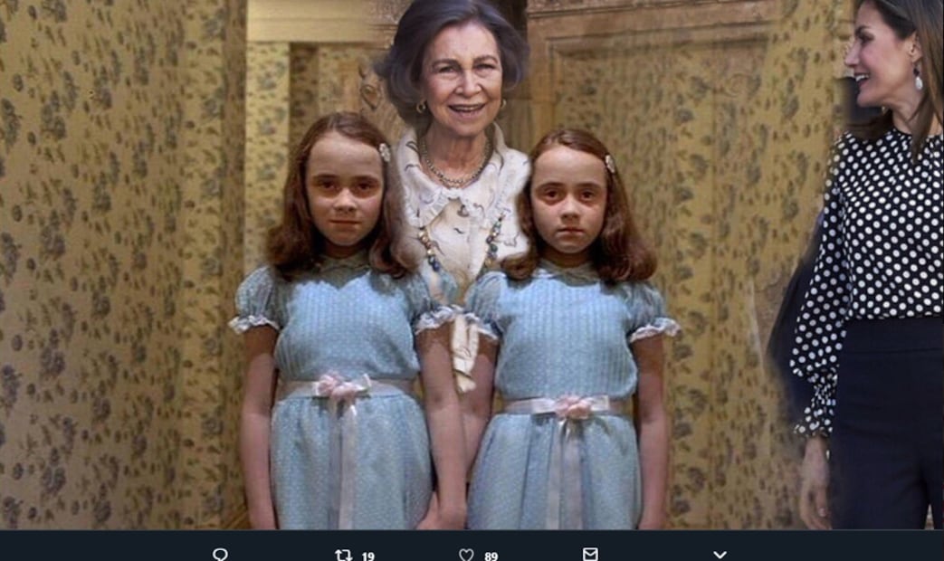 Los memes de la pelea de las reinas Letizia y Sofía ya circulan en la red