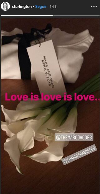 El diseñador Marc Jacobs se casó con Char DeFrancesco