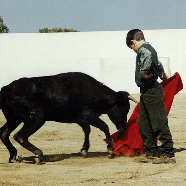 Juan Ortega de pequeño / Foto: Esteban Torreblanca