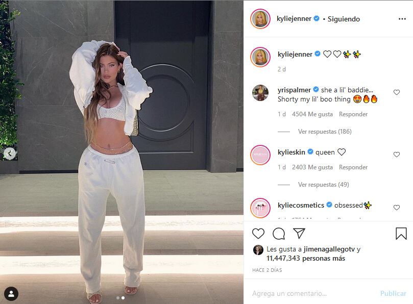 Kylie Jenner y su lujoso outfit para salir a cenar incluye bra de 400 dólares