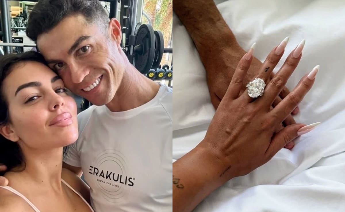 Georgina Rodríguez y Cristiano Ronaldo / Foto: Instagram