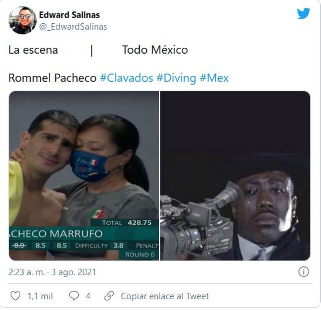 Rommel Pacheco se despide de los Juegos Olímpicos y México le dedica memes
