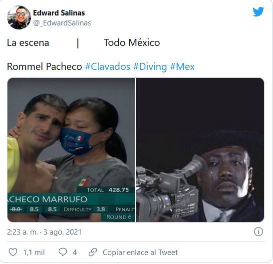 Rommel Pacheco se despide de los Juegos Olímpicos y México le dedica memes