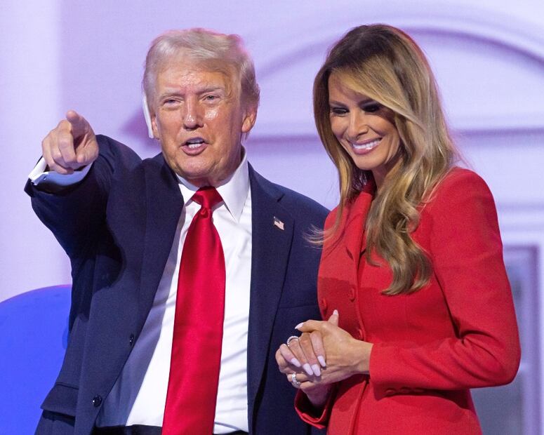 Donald Trump y Melania Trump / Foto: EFE
