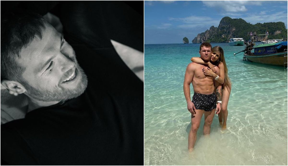 Con cientos de hermosas rosas, 'Canelo' celebró el cumpleaños de su novia