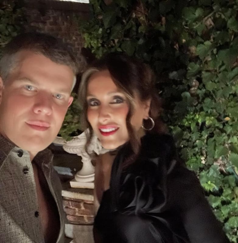 Paloma Cuevas y Wes Gordon en la exclusiva cena de Carolina Herrera / Foto: Instagram