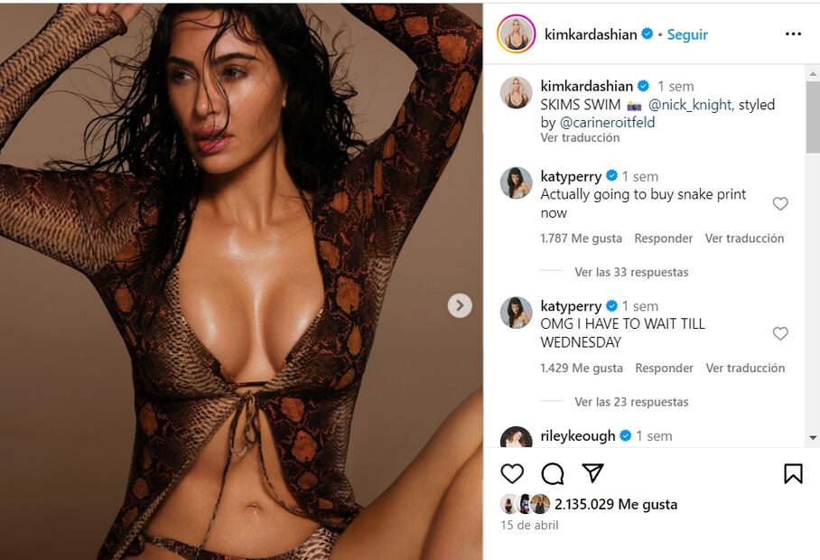 Kim Kardashian/Instagram.
