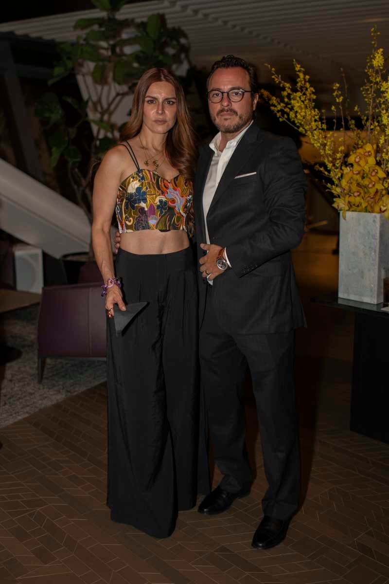 Alessandra Migliano y Rodrigo Arenas. (Foto: Esteban Torreblanca)
