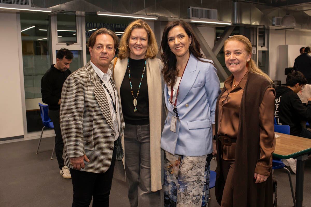 Helio Fajardo, Molly Trainer, Alejandra Cuen y Angie Alemán. (Foto: Esteban Torreblanca)