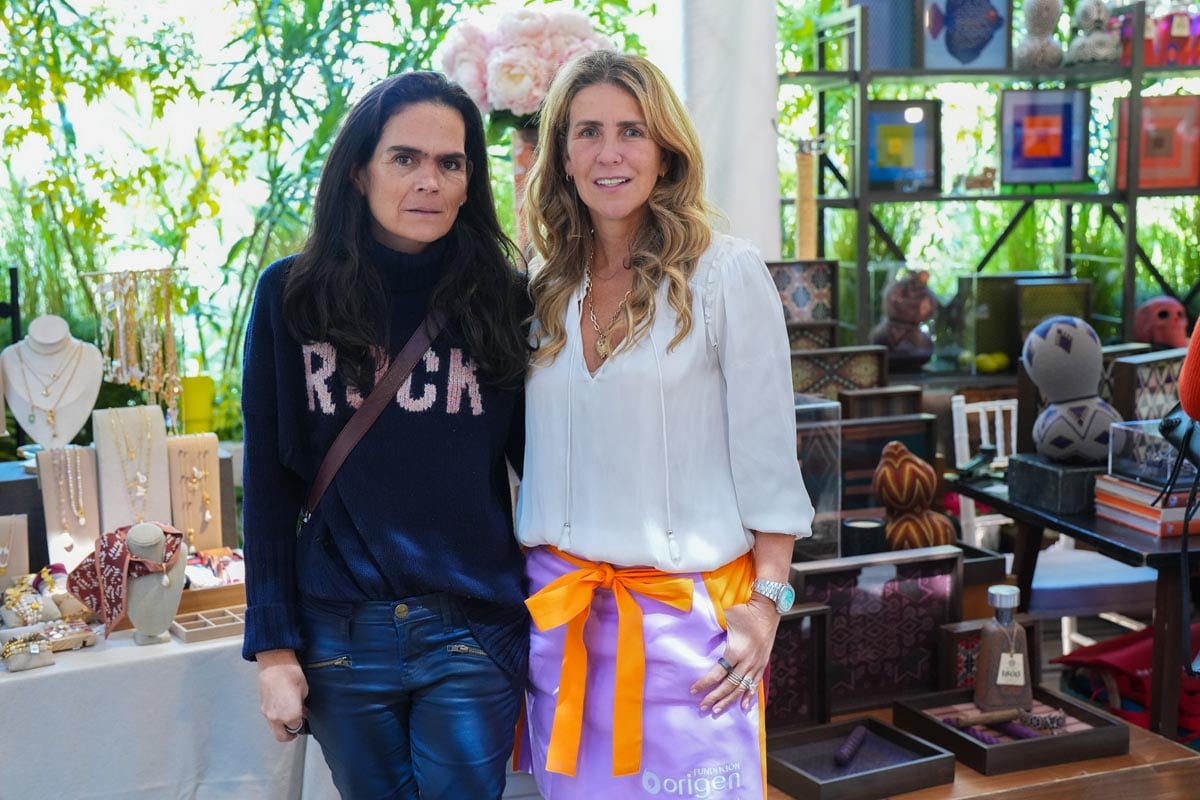 Fernanda Elías Calles y Karla Amtmann. (Foto: Leonardo Gómez)