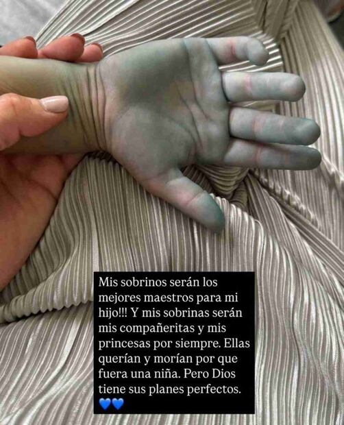 El tierno mensaje que compartió Paola Pérez / Foto: Instagram