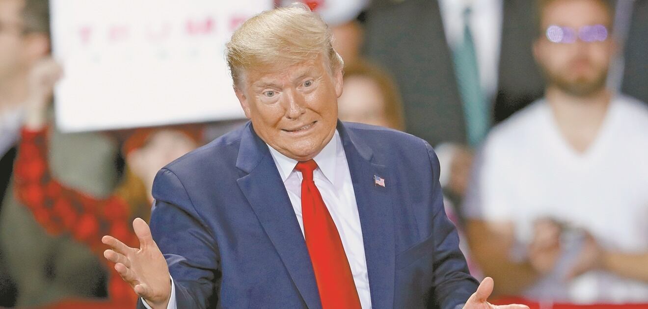 Donald Trump se prepara para un menú sin carne en su visita a India