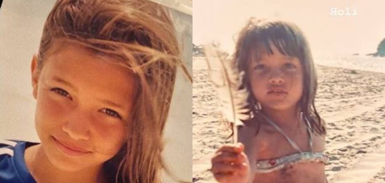 La modelo Michelle Salas comparte hermosas fotos de su infancia: es impresionante el parecido con su papá Luis Miguel y sus hermano Miguel