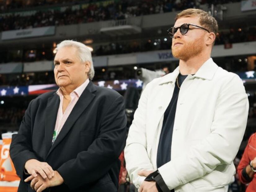 Carlos Bremer y Saúl 'El Canelo' Álvarez/Instagram
