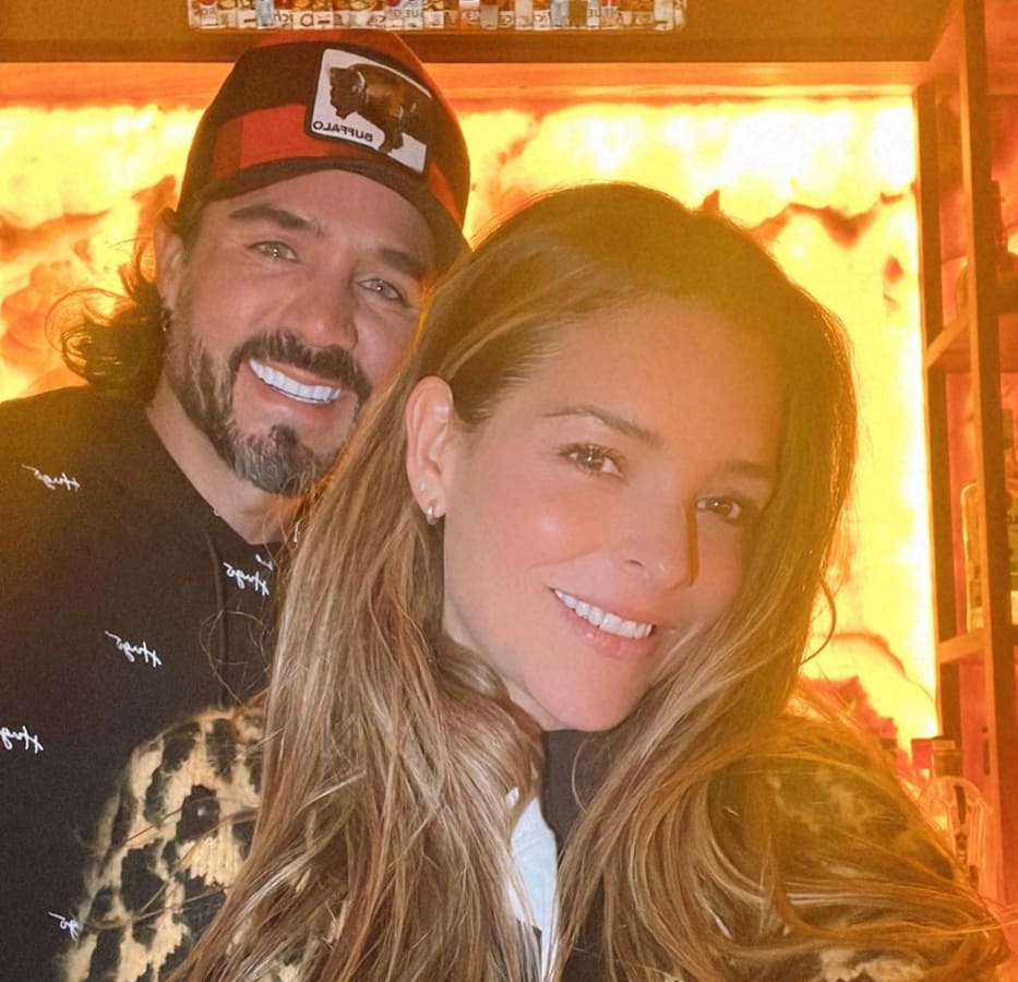 Grettel Valdez con José Ron / Instagram: @grettellv