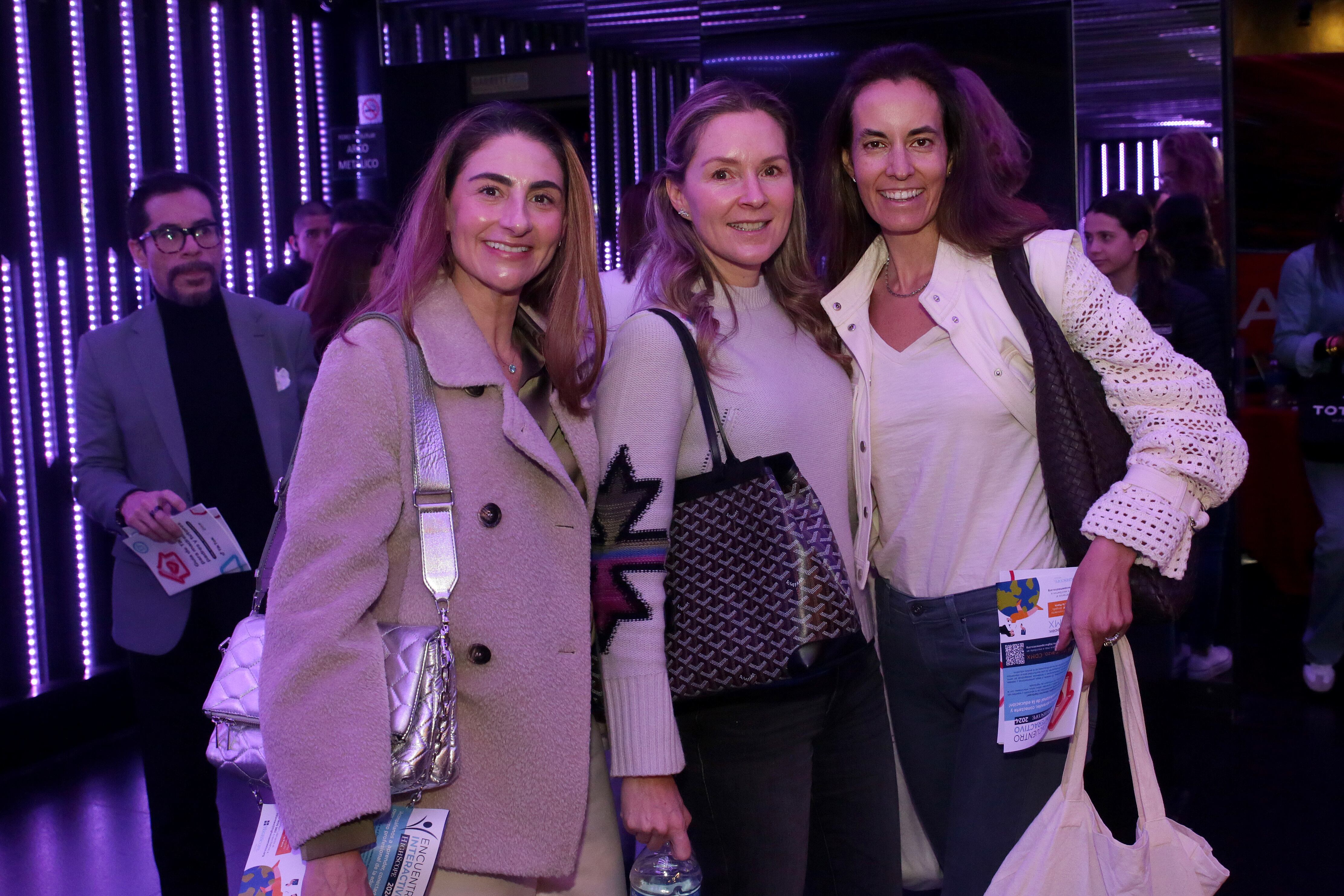 Ana Paula Sota, Marisela Ocio y Fernanda Velasco. (Foto: Arturo Quintero)