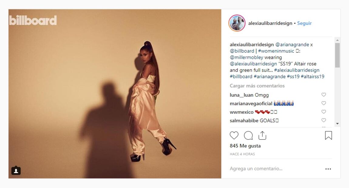 Esta diseñadora mexicana es una de las favoritas de Arianna Grande