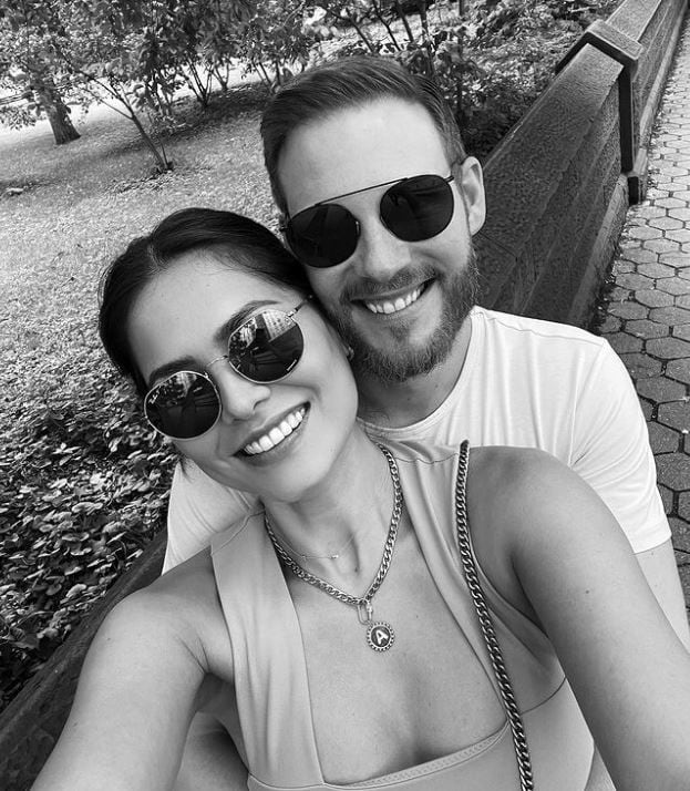 Andrea Meza y Ryan Proctor/Instagram: @andreamezamx