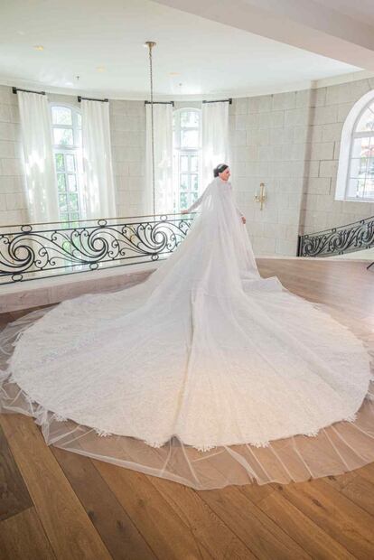 Hanna Jaff  y sus espléndidos vestidos de novia