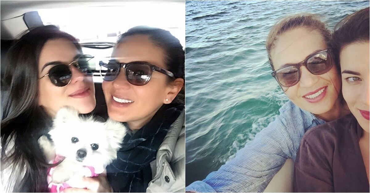 FOTOS: La historia de amor de Yolanda Andrade y Melissa Galindo 