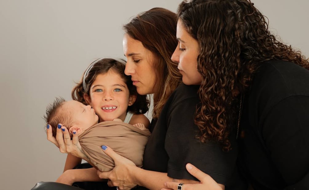 Saskia Niño de Rivera, Mariel Duayhe, Pía y Piero / Foto: Marian Haces