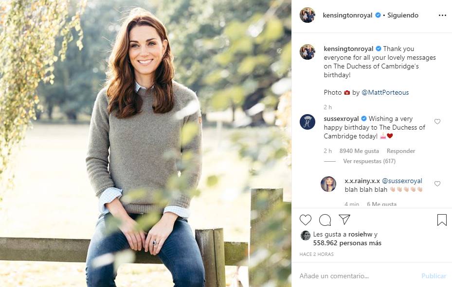 Meghan y Harry felicitan a Kate Middleton por su cumpleaños y desatan pleitos 