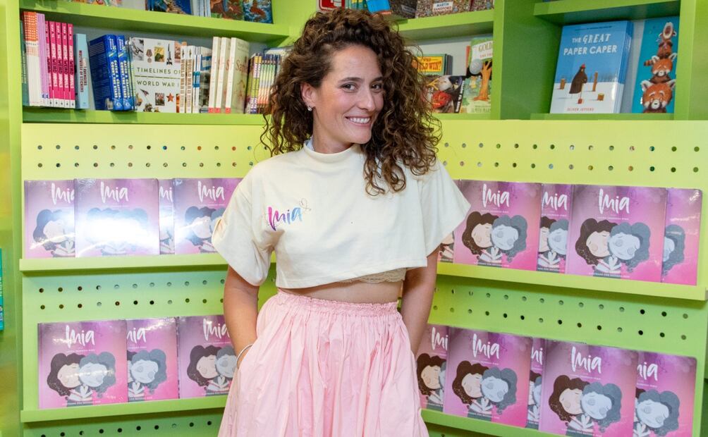 Laura Jauregui durante la presentación de su libro "Mia" / Foto:
