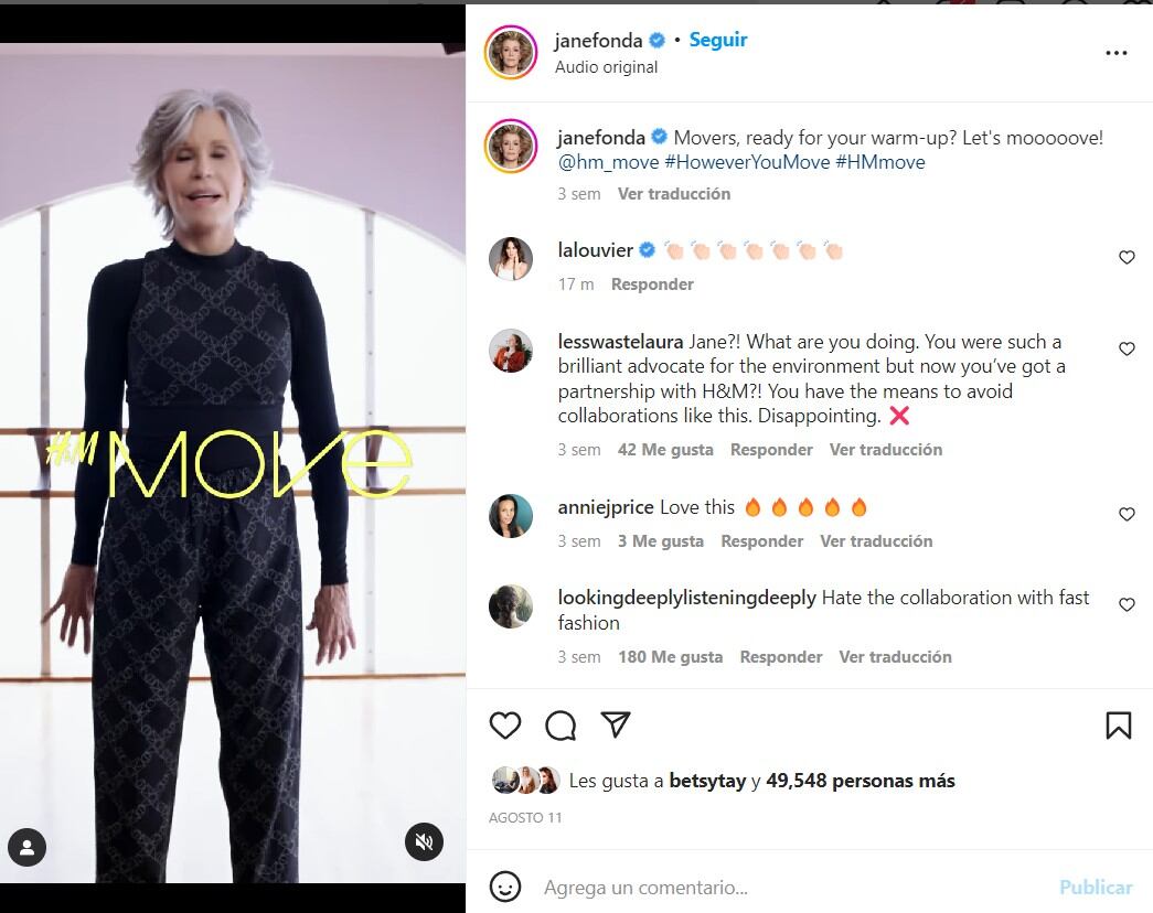 Jane Fonda tiene cáncer. "Me diagnosticaron linfoma no Hodgkin"