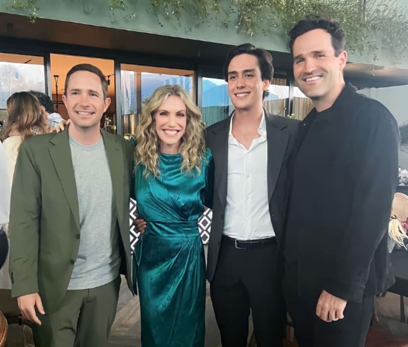 Benjamin, Ninfa, Ricardo y Hugo, hijos del empresario Ricardo Salinas Pliego 
 / Foto: Instagram