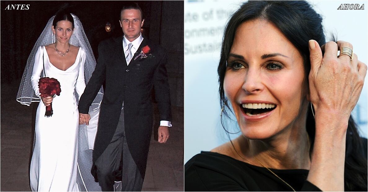 El cambio desafortunado de Courteney Cox 