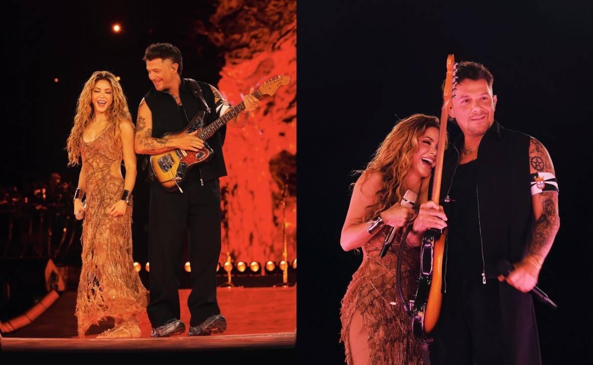 Shakira y Alejandro Sanz (Fotos: Instagram)