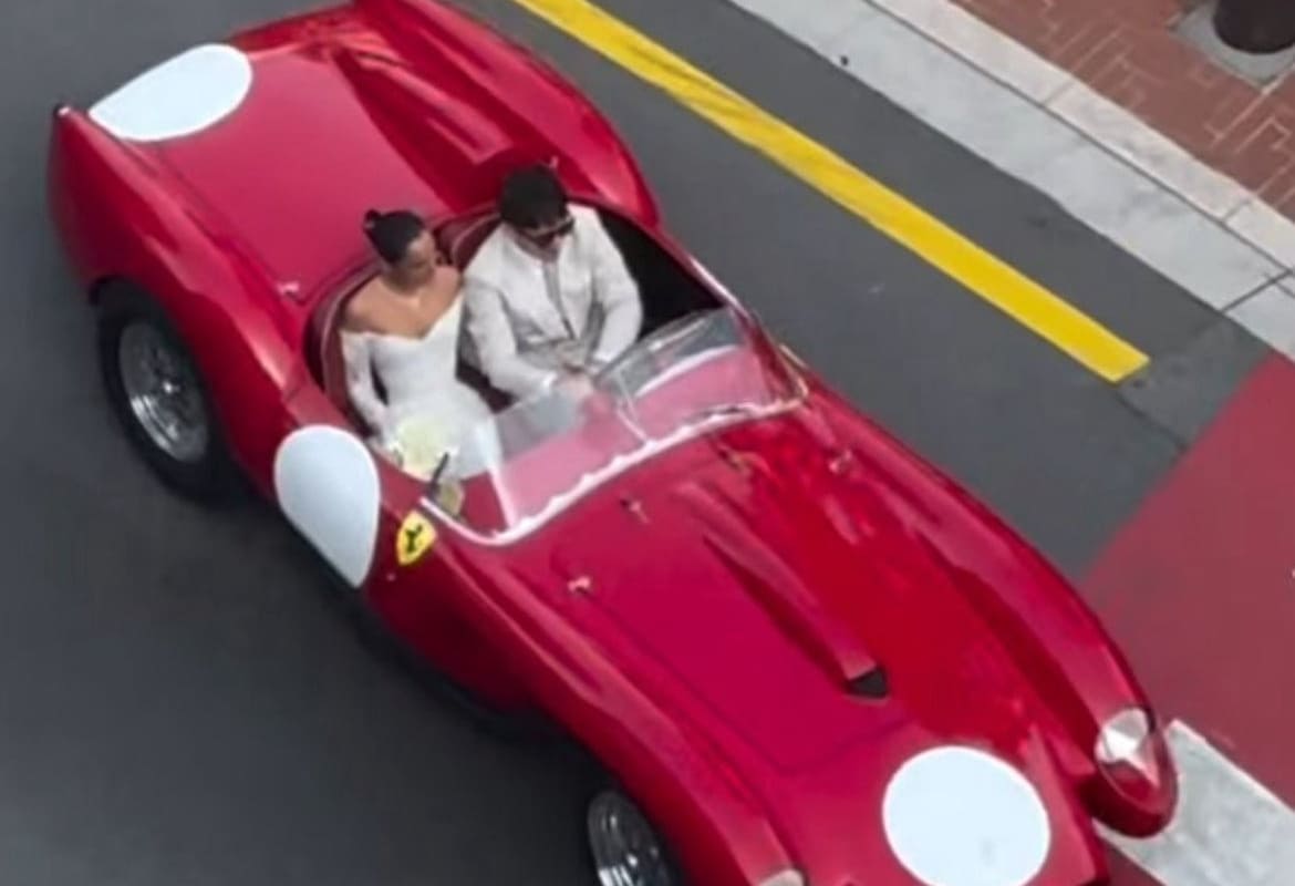 La boda de Charles Leclerc y Alexandra Saint Mleux en Mónaco / Foto: X