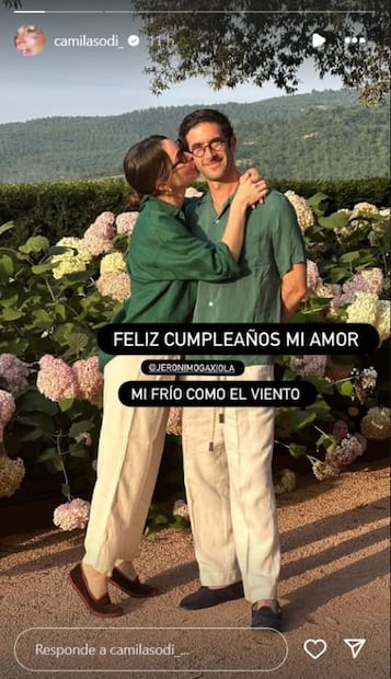 El cariñoso mensaje de Camila Sodi a Jerónimo Gaxiola / Foto: Instagram