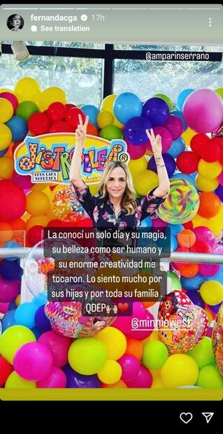 Integrantes de Flans y otras celebridades que despidieron a Amparín Serrano