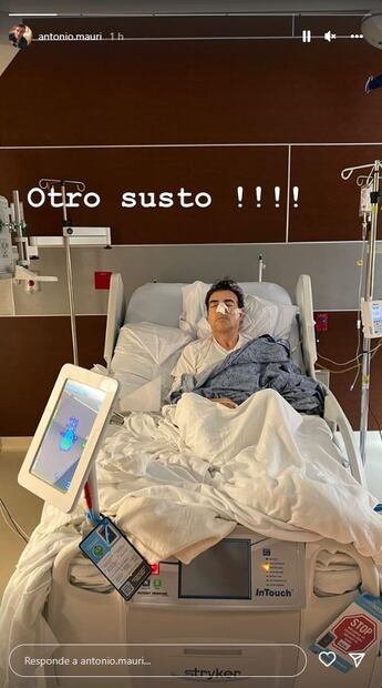 Toño Mauri comparte imágenes desde el hospital y su salida
