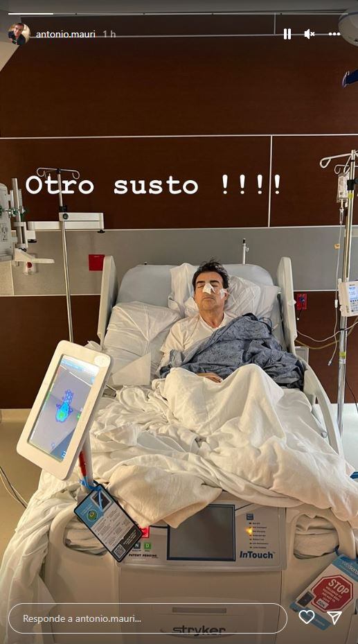 Toño Mauri comparte imágenes desde el hospital y su salida