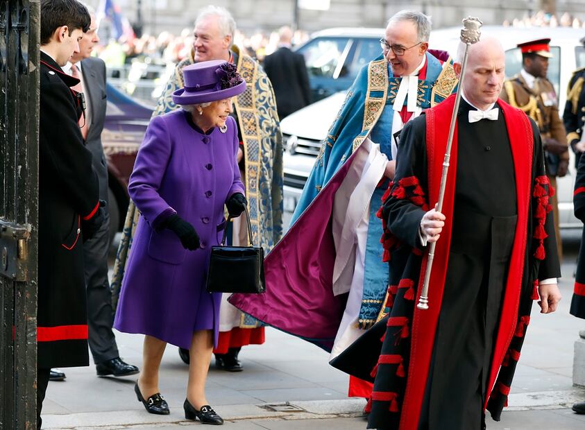 El look de la familia real de Inglaterra en Commonwealth Day; Kate y Meghan espectaculares