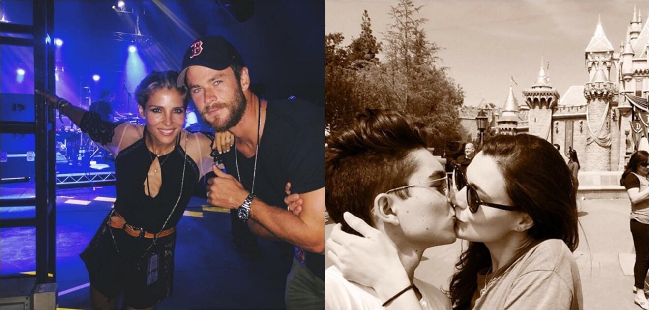 <p>Elsa Pataky y Chris Hemsworth, así como Sergio Mayer Mori y Natália Subtil disfrutaron de las playas en estas vacaciones. <strong>Fotos: Instagram</strong></p>
