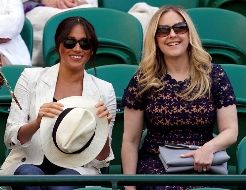 ¡Como lo dijimos! Meghan Markle asistió el torneo de Wimbledon para apoyar a Serena Williams