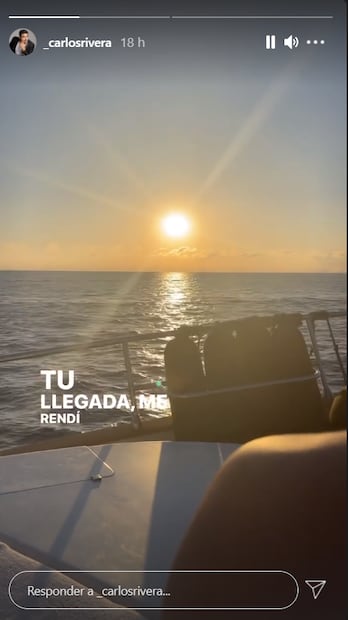 Carlos Rivera dedica dulces palabras a Cynthia Rodríguez en sus vacaciones por España 