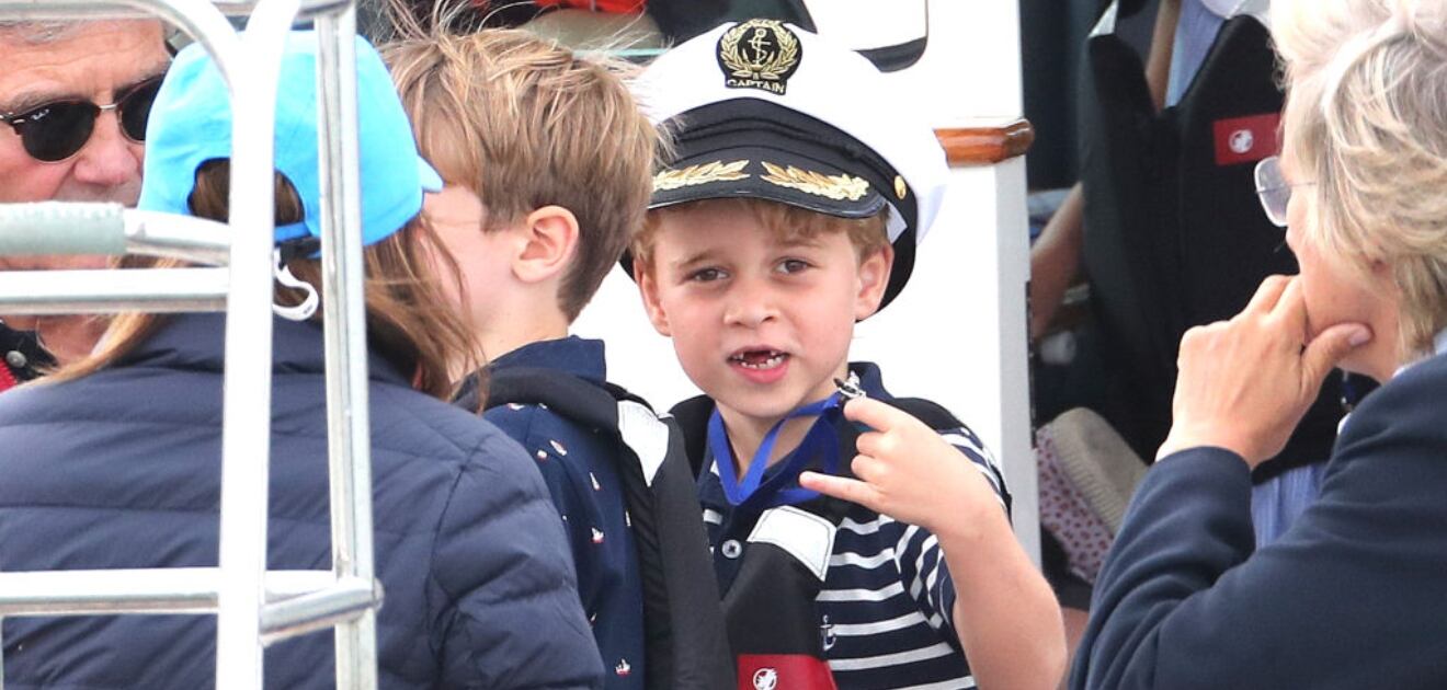 El príncipe George ya comenzó a mudar de dientes ¡qué tierno!